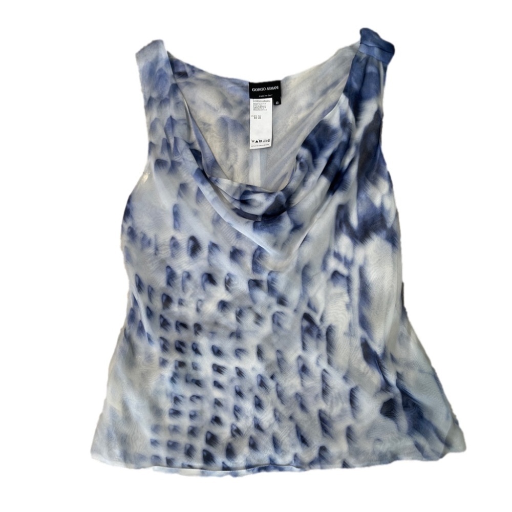 SILK GIORGIO ARMANI CAMISOLE SZ 40